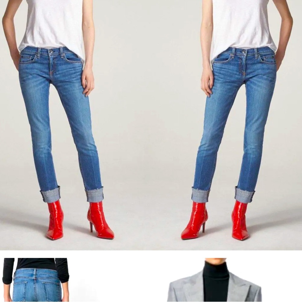 Size 25 Rag & Bone Dre Low Rise Boyfriend Coopers